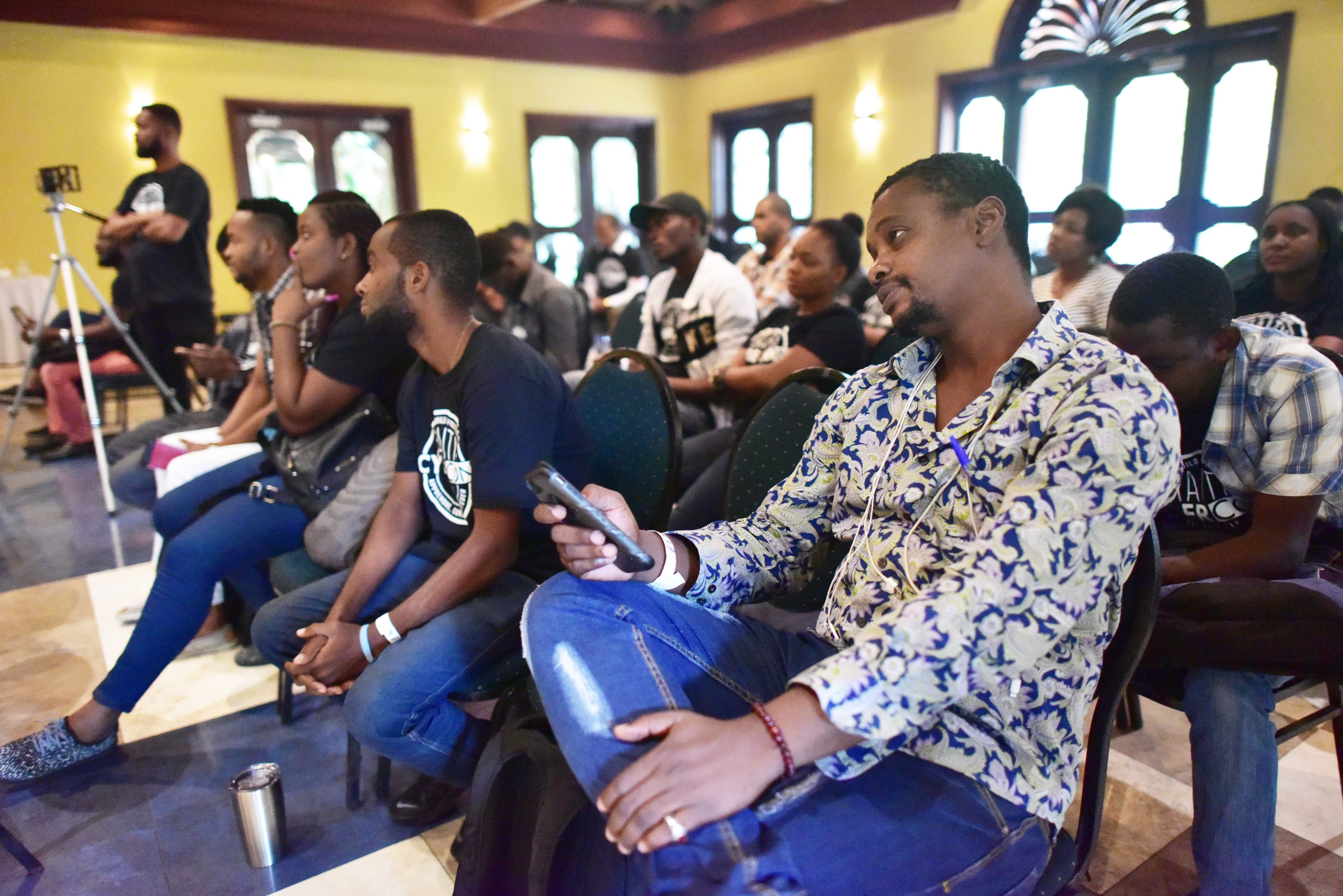 Participants à Tainos Cyber Con